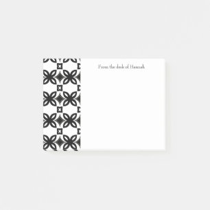 Art Deco blüht Personalisierte Post-It-Notes Post-it Klebezettel