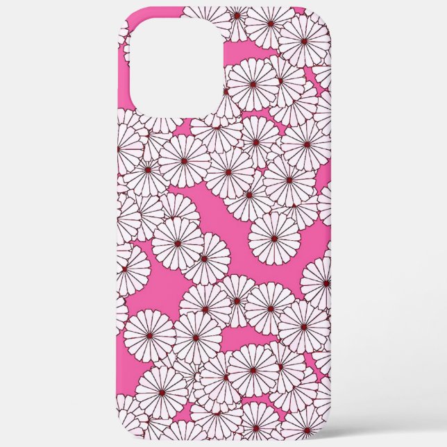 Art-Deco-Blume Case-Mate iPhone Hülle (Rückseite)