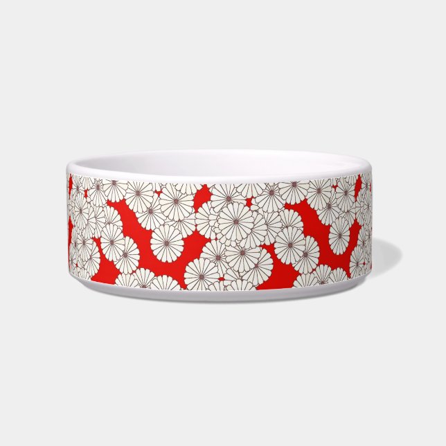 Art-Deco-Blume Napf (Links)