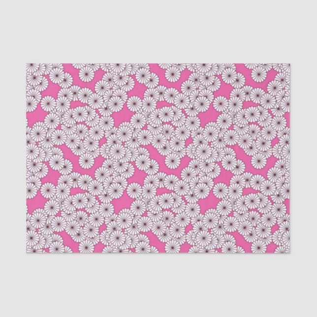 Art-Deco-Blume Seidenpapier (Vorderseite)