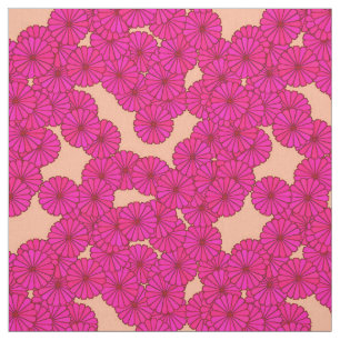 Art-Deco-Blume Stoff
