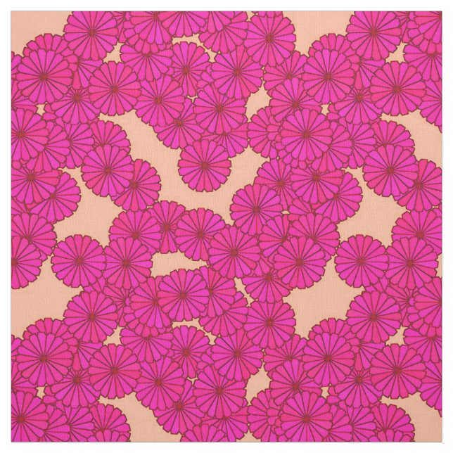 Art-Deco-Blume Stoff (Muster)