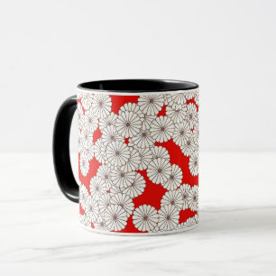 Art-Deco-Blume Tasse