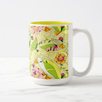 Art Deco Blumen Collage
