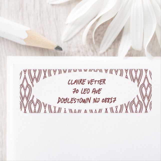 Art Deco Blumenbeete (Insitu)