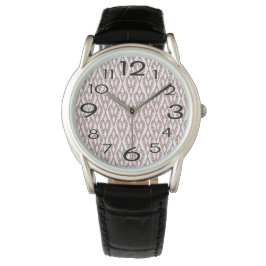 Art Deco Blumenbeete Armbanduhr