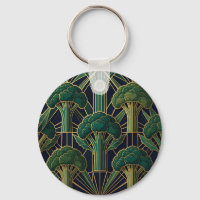 Art Deco Brokkolimuster