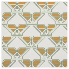 Art Deco Butterflies Stoff