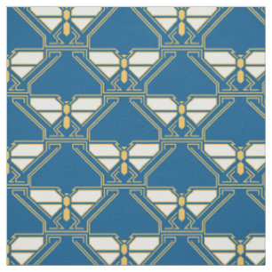 Art Deco Butterflies Stoff
