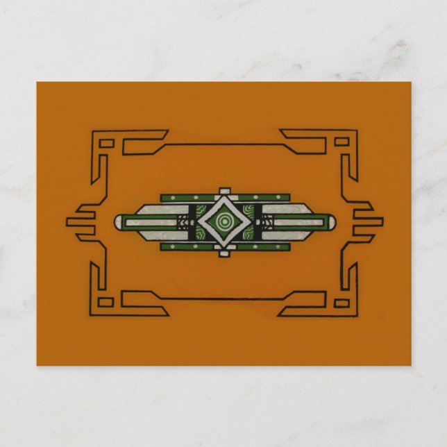 Art déco ~ carte postale (Devant)