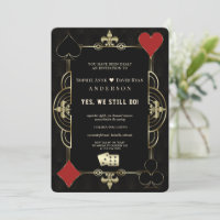 Art Deco Casino Royale Vegas Poker Rossa