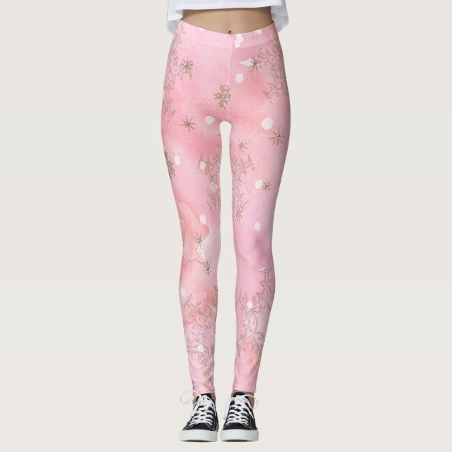 Art Deco Christmas Leggings (Vorderseite)
