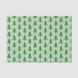 Art Deco Christmas Tree Seidenpapier