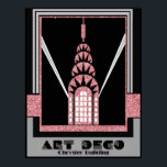 Art Deco Chrysler Gebäude Poster<br><div class="desc">Wenn Sie sich für den Download entscheiden, macht Ihr Walgreen Store Platinenplakate aus Ihrem Download in verschiedene Größen und in verschiedenen Texturen zu einem sehr guten Preis. Manchmal mit einem Rabatt. Ein Tipp von meinem US-Freund. Für Großbritannien siehe "Digital Printing" online. Ich habe dieses Poster in rosa Glitzer, schwarz und...</div>