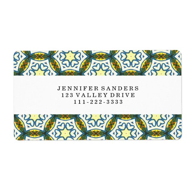 ART DECO CIRCLE PATTERN (Vorne)