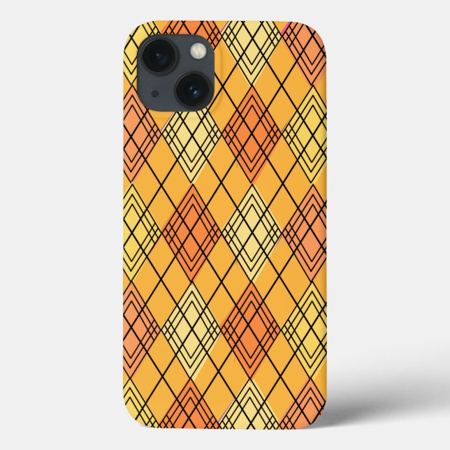 Art Deco Citrus iPhone / iPad Fall Case-Mate iPhone Hülle (Rückseite)