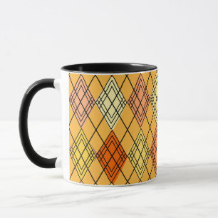 Art Deco Citrus Raute Tasse