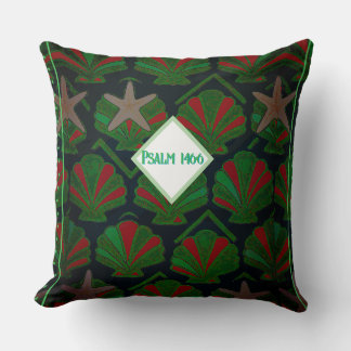 Art déco côtier élégant Coussin