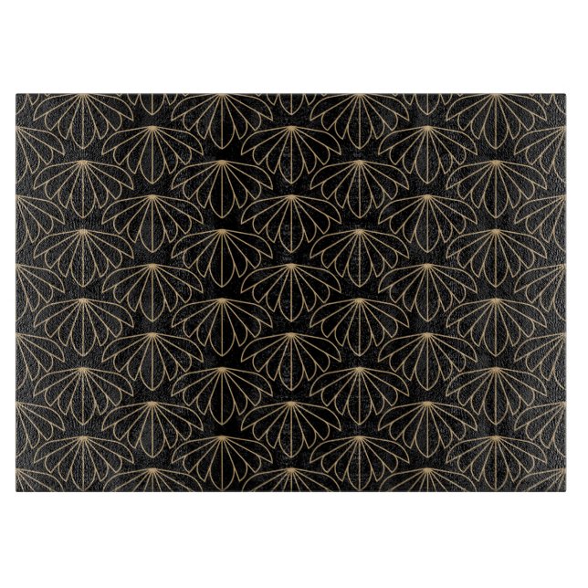 Art Deco Cutting Board Schneidebrett (Vorderseite)