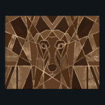 Art Deco Dackel Poster<br><div class="desc">Art Deco Dackel</div>
