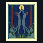 Art Deco "Danses de Jadis" von George Barbier Poster<br><div class="desc">Art Deco "Danses de Jadis" von George Barbier 11 x 14</div>