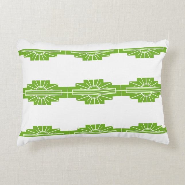 Art Déco Dekokissen (Vorderseite)