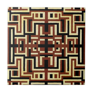 Art Deco Design #2 in Sunshinedazzle Fliese