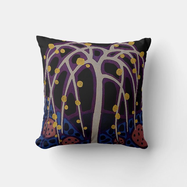 Art Deco Design #6 bei Sunshinedazzle Kissen (Vorderseite)