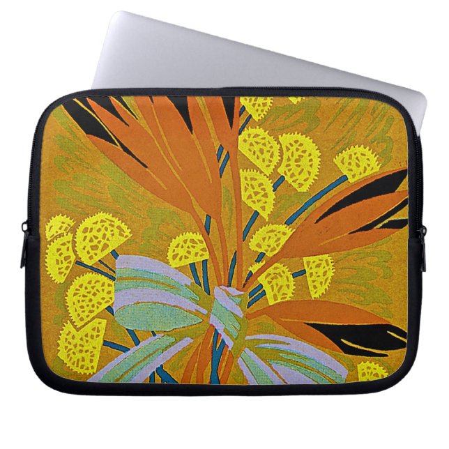 Art Deco Design #8 at Sunshinedazzle Laptopschutzhülle (Vorderseite)