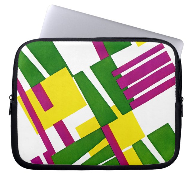Art Deco Design #8 @ Emporio Moffa Laptopschutzhülle (Vorderseite)