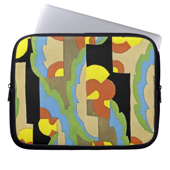 Art Deco Design #9 @ Emporio Moffa Laptopschutzhülle (Vorderseite)