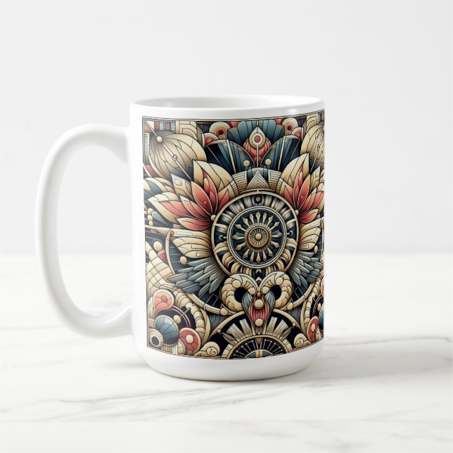 Art Deco Design Kaffeetasse (Links)