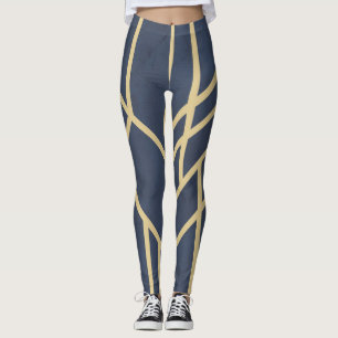 Art-Deco-Design Leggings