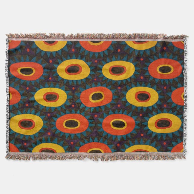 Art Deco Design Teppiche Decke (Vorderseite)