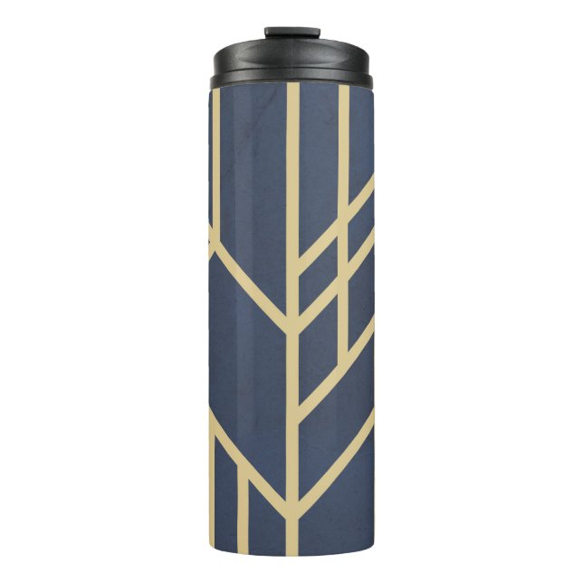 Art-Deco-Design Thermosbecher (Vorderseite)