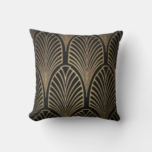 Art Deco Design Throw Kissen