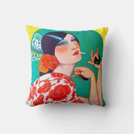 Art Deco Design Throw Kissen