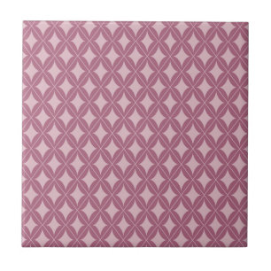 Art Deco Diamantmuster Dekoratives Design Fliese