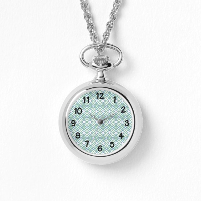 Art Deco Diamonds Armbanduhr (Vorderseite)