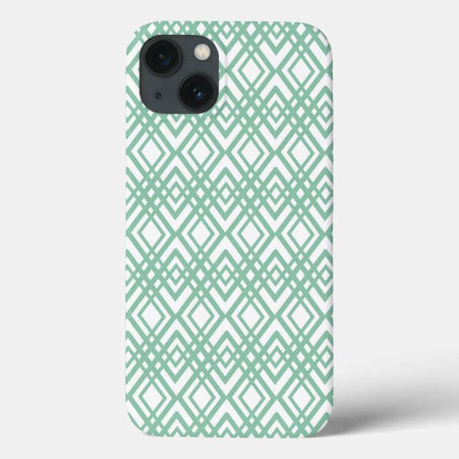 Art Deco Diamonds Case-Mate iPhone Hülle (Rückseite)