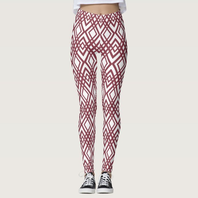 Art Deco Diamonds Leggings (Vorderseite)
