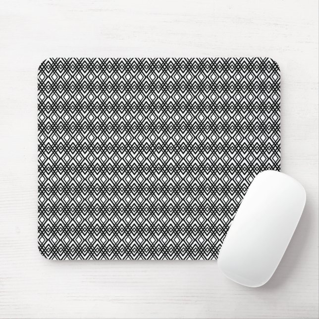 Art Deco Diamonds Mousepad (Mit Mouse)