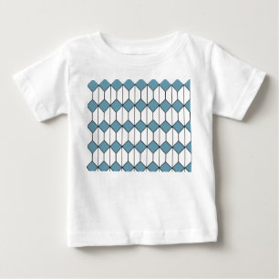 Art Deco Diamonds und Hexagons Baby T-shirt