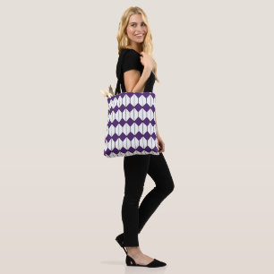 Art Deco Diamonds und Hexagons Tasche
