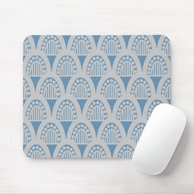 Art Deco Domes Mousepad (Mit Mouse)