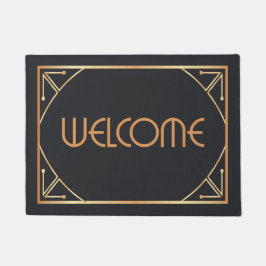 Art Deco Doormat Fußmatte