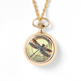 Art Deco Dragonfly eWatch Armbanduhr
