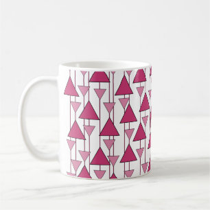 Art-Deco-Dreiecke Kaffeetasse