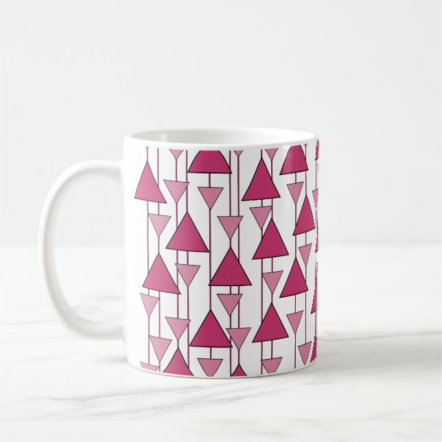 Art-Deco-Dreiecke Kaffeetasse (Links)