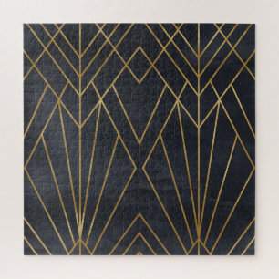 Art Deco Elegante: Geometrischer Glamour
